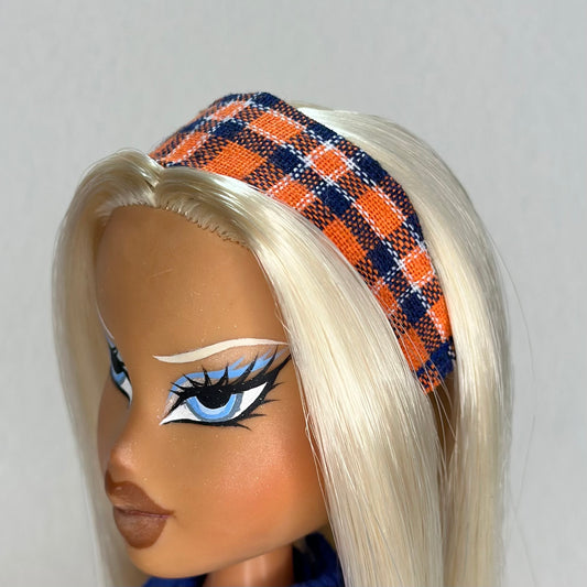 Plaid headband