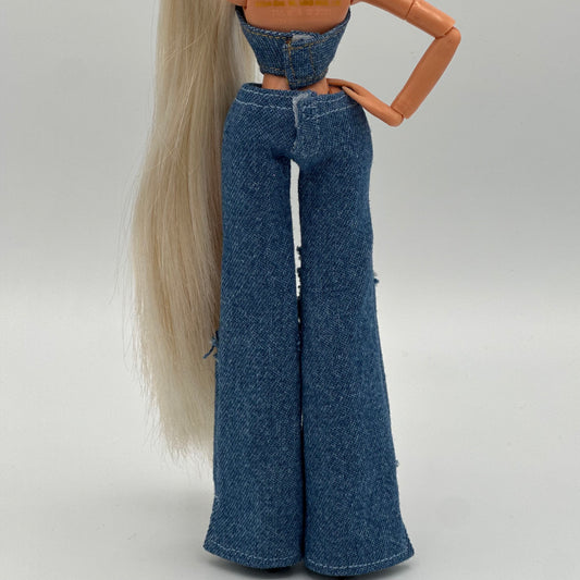 Distressed star jeans⭐️