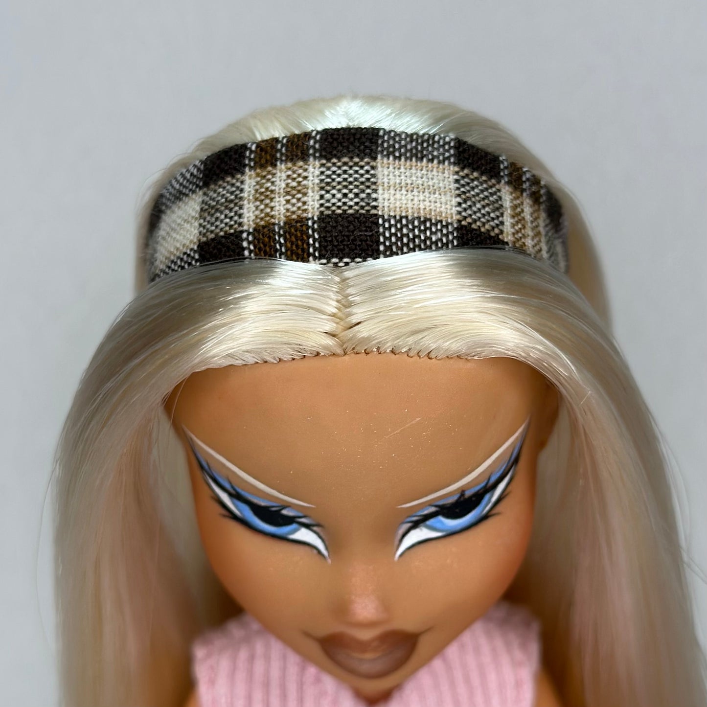 Plaid headband