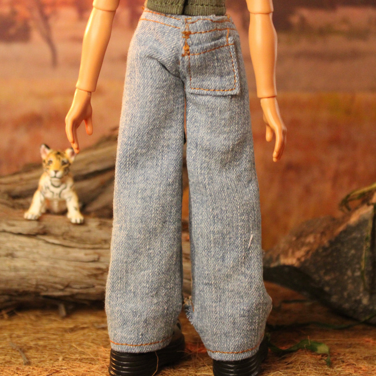Denim & hunting camo Boyz jeans