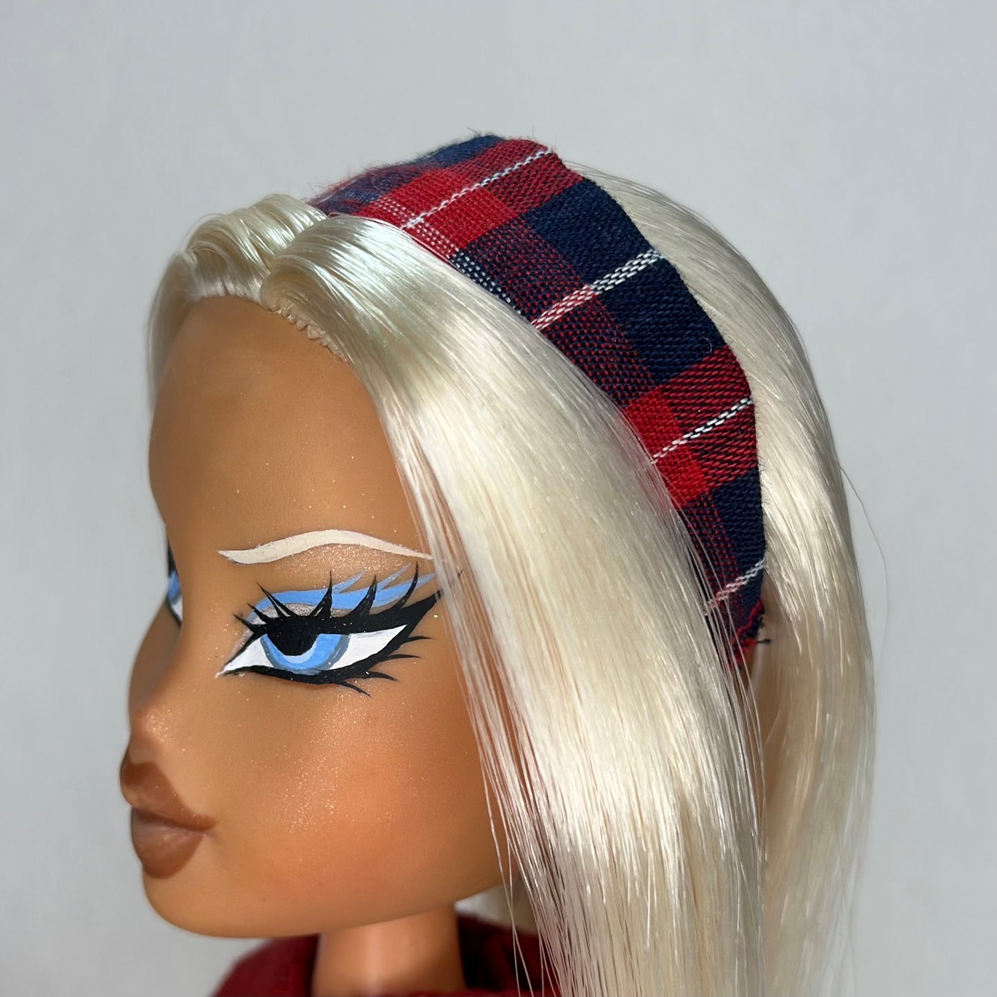 Plaid headband