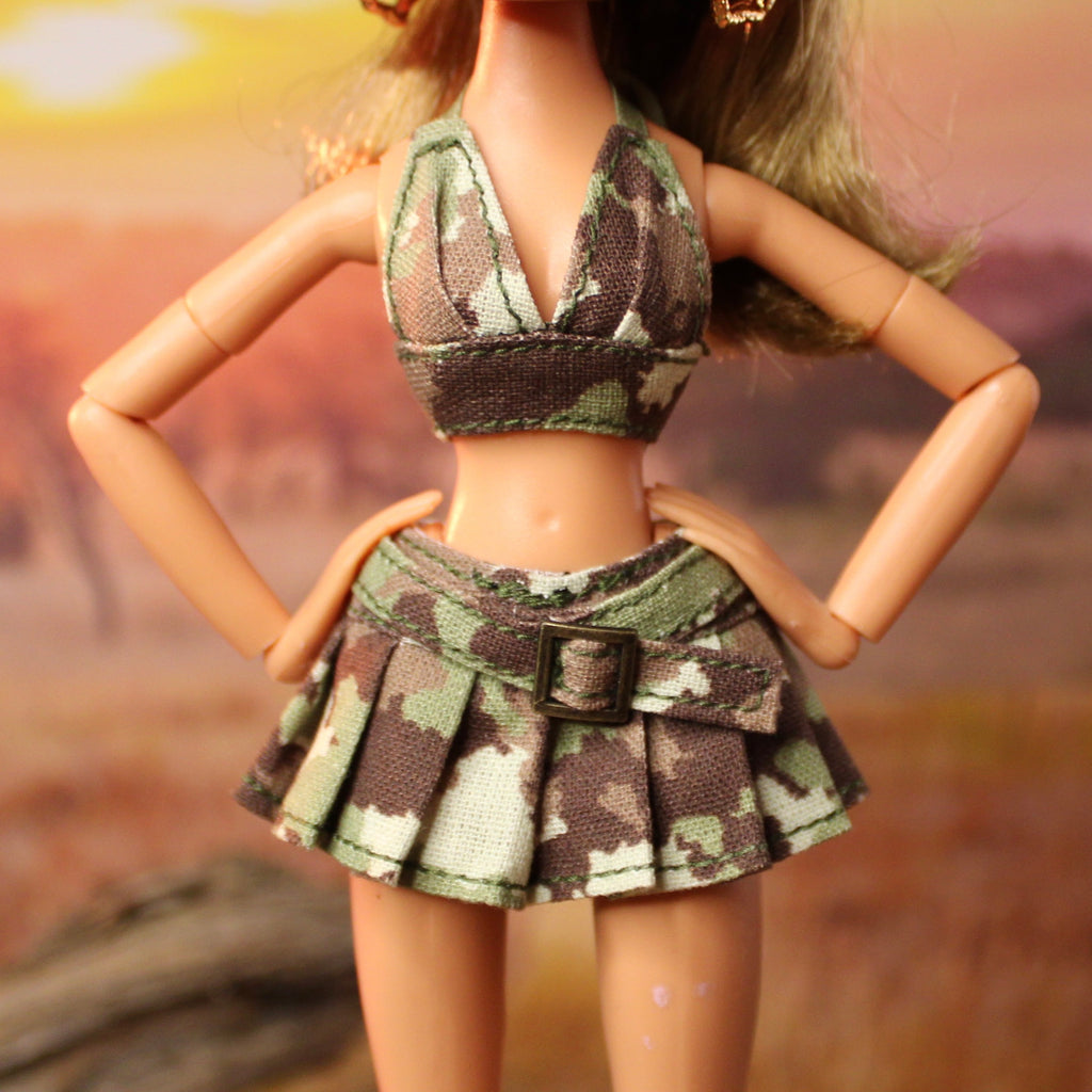 'Survivor' camo two piece set
