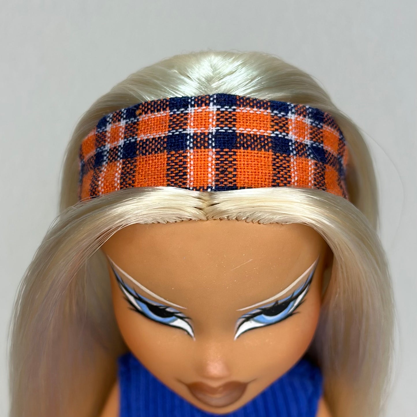 Plaid headband